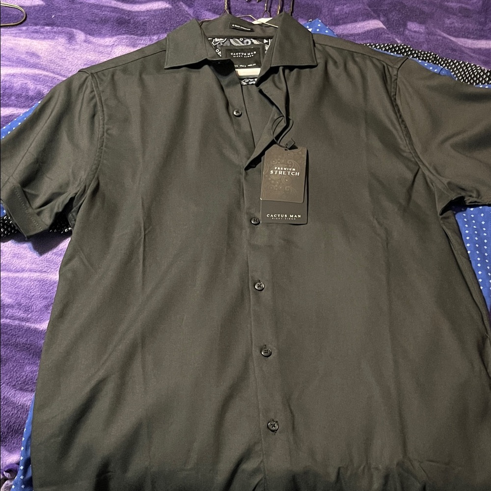 Cactus man Ricky Singh button up